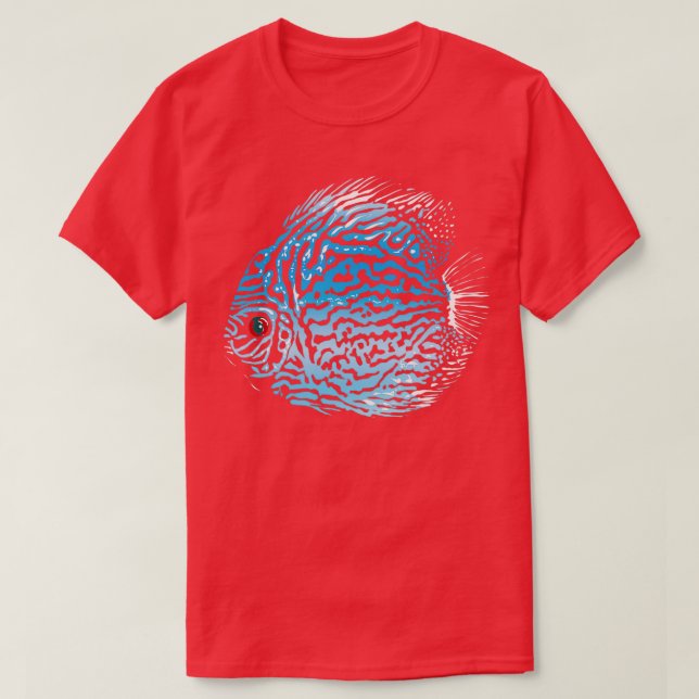 T-shirt Disque bleu (Design devant)