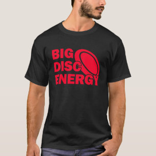 T-shirt Disque de Frolfing Big Disk Energy Frisbee Golf Fr