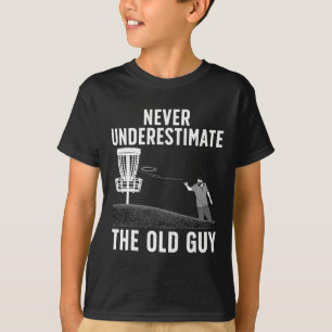 T-shirt Disque de golf cool pour homme Papa Grand-père Jou