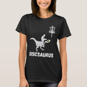 T-shirt Disque de golf Dinosaure Frolfing T-rex Dino Drôle