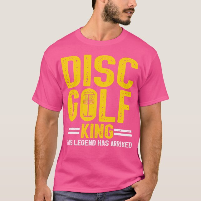 T-shirt Disque de golf King Disk Golf (Devant)