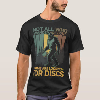 T-shirt Disque de golf Sasquatch Bigfoot golfeur de disque