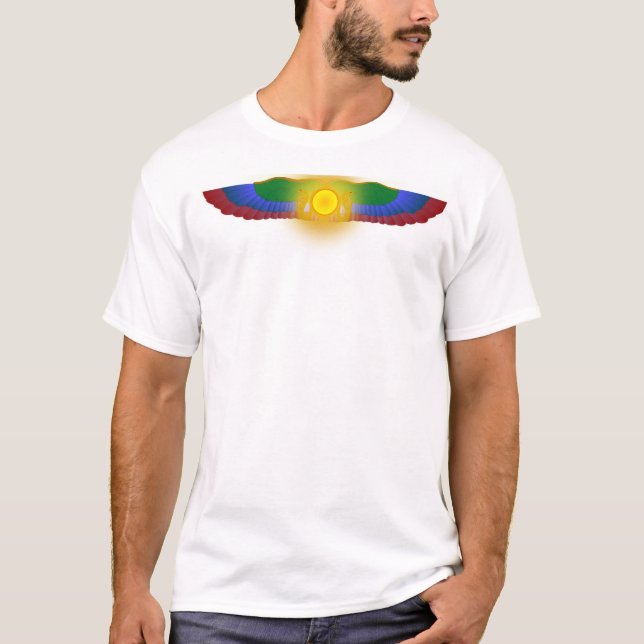 T-SHIRT DISQUE DE VOL BRILLANT (Devant)