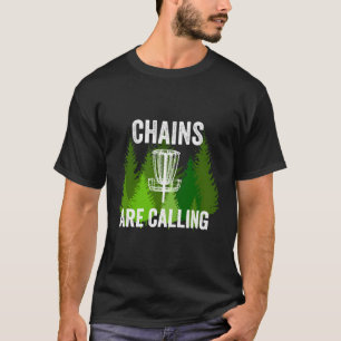 T-shirt Disque Drôle Chaînes Cadeaux De Golf Appelent Folf