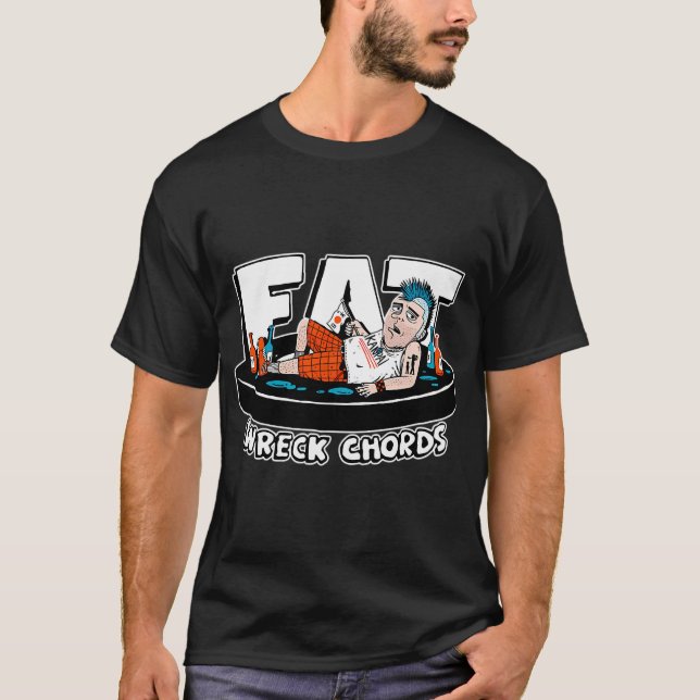 T-shirt Disque Fat Punk (Devant)