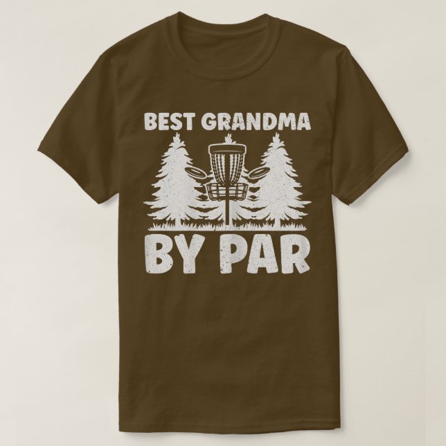 T-shirt Disque Femme Golf Meilleur Grand Grand-Parents Gra (Design devant)