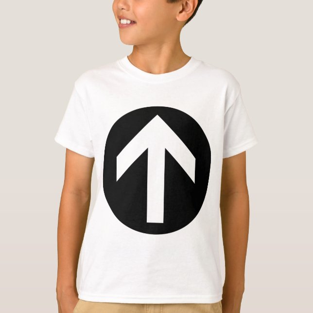 T-shirt Disque fléché (Devant)