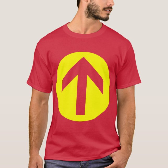 T-shirt Disque fléché (Devant)