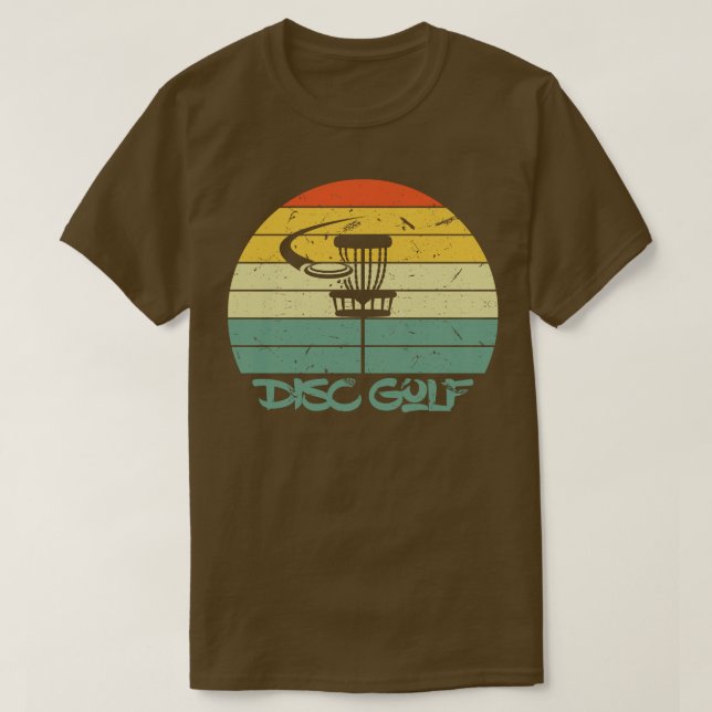T-shirt Disque Golf Classic Vintage Frisbee Golf (Design devant)