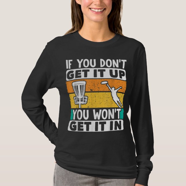 T-shirt Disque Golf Funny Disque Jokey Frisbee Golf Funny  (Devant)