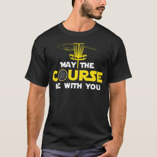 T-shirt Disque Golf graphismes Hommes mai le cours être a