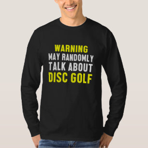 T-shirt Disque Golf Lecteur Déterminé Golfer Funny Golfing