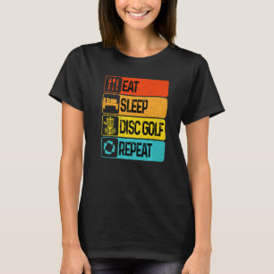 T-shirt Disque Golf Pour Hommes Femmes Joueur De Golf Disq