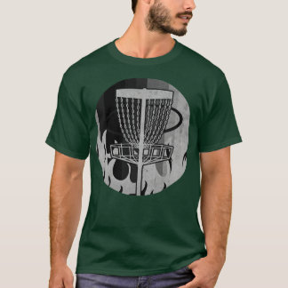 T-shirt Disque Golf sur le pare-feu