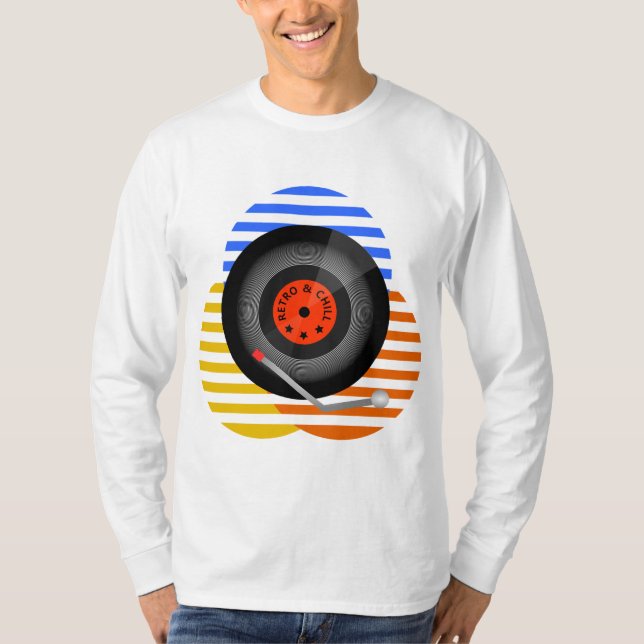 T-shirt Disque Rétro (Devant)