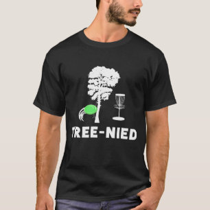 T-shirt Disque Treejection Golf Funny Tree Frisbee Golf Di
