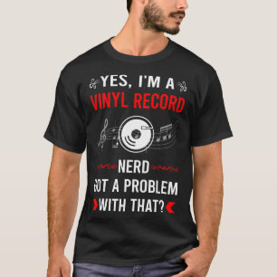 T-shirt Disque vinyle de problème