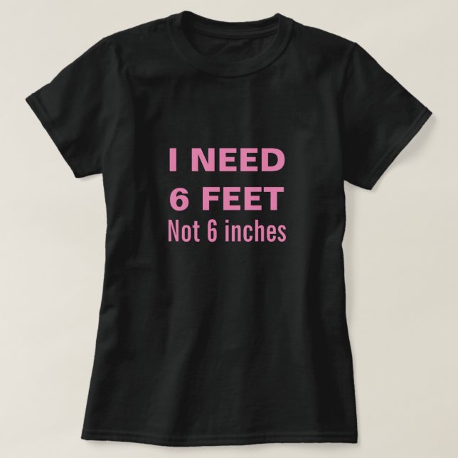 T-shirt Distance Sociale (Design devant)