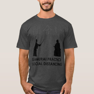T-shirt Distance sociale de Samurai