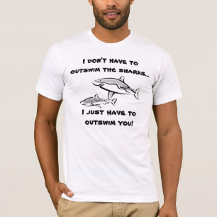 T-shirt Distancer les requins