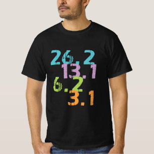 T-shirt distances de coureur