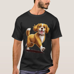 T-shirt Distraction Chien Design Rétro Vintage pour Amateu