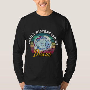 T-shirt Distrait Par Discus Fish Discus Fish Aquarium