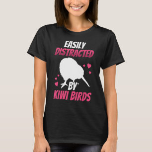 T-shirt Distrait par Kiwi Bird Nouvelle-Zélande Kiwi Bird