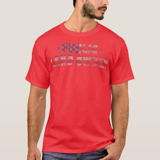T-shirt Distresse du drapeau américain patriotique