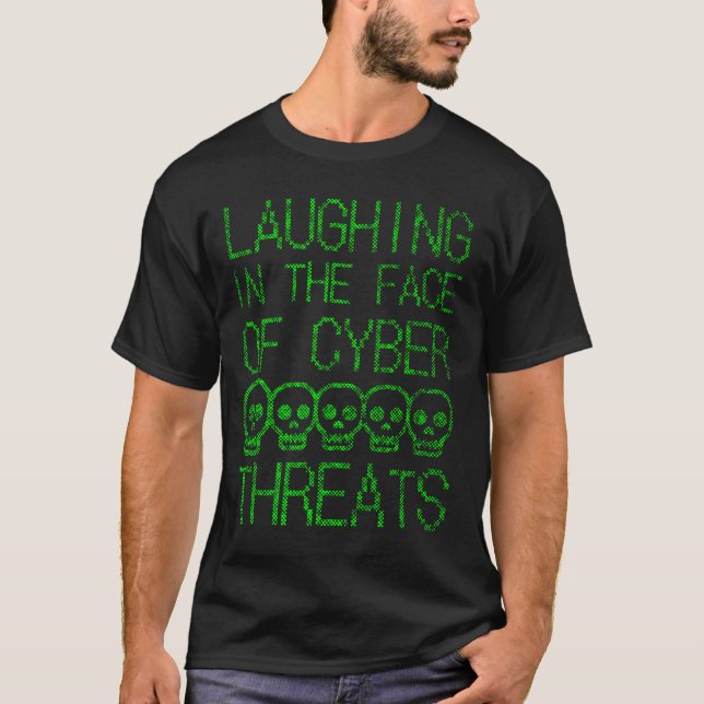 T-shirt Distressed Funny Ethique Hacking Cybersécurité (Devant)