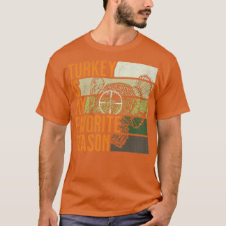 T-shirt Distressed Turquie Vintage est ma saison préférée