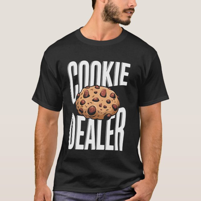 T-shirt Distributeur de biscuits biscuits (Devant)