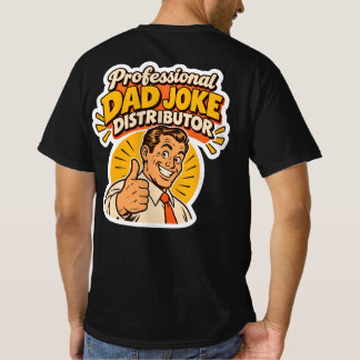 T-shirt distributeur de blagues de papa drôles