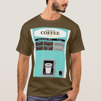 T-shirt Distributeur de café vintage