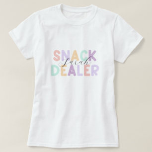T-shirt Distributeur de collations drôle maman mère Fête d