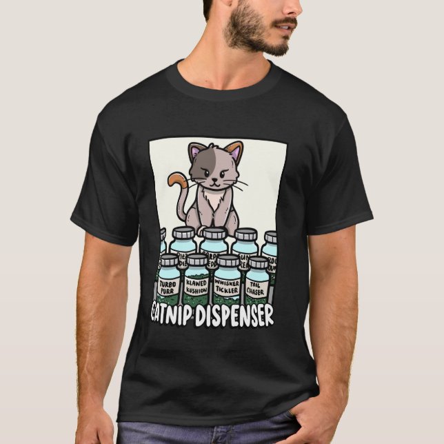 T-shirt Distributeur de navets Whisker Tickler Kitten Love (Devant)