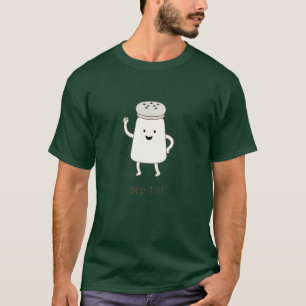 T-shirt Distributeur de sel drôle de Peptist dessin animé