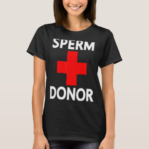 T-shirt Distributeur de sperme de pride Donateur Hommes co