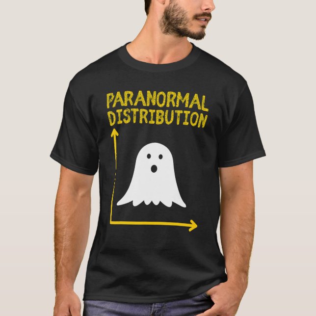 T-shirt Distribution paranormal Halloween École Psycholo (Devant)