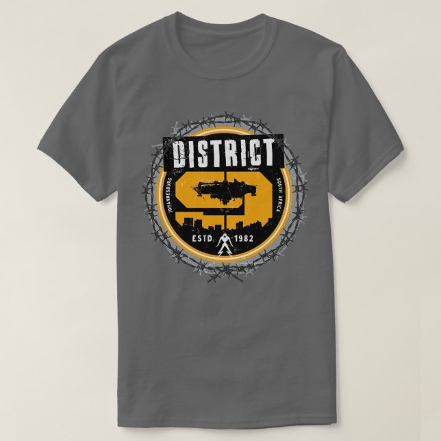 T-shirt District 1 (Design devant)