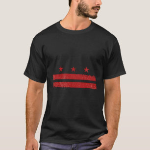 T-shirt District Drapeau Du Washington Dc De Columbia
