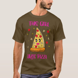 T-shirt Dit Drôle Hobby Pizza Chef Girkes Pizza T-S