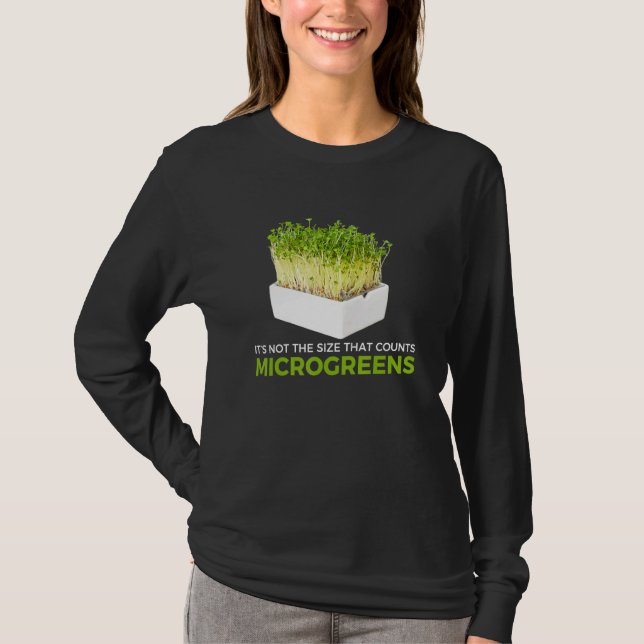 T-shirt Dit Microgreen Farmer Gardening Tee (Devant)