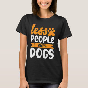 T-shirt Dit Pour Chien Pour Hommes Femmes Amis De Famille 