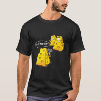 T-shirt Dites Aux Gens ! Funny Cheese Photographe suisse A
