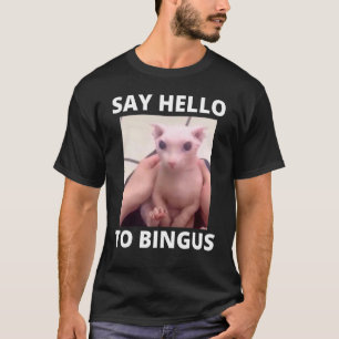 T-shirt Dites Bonjour Bingus Baud Baud Mon Bien-Aimé Coiff