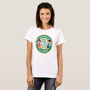 T-shirt Dites bonjour dans LAOS