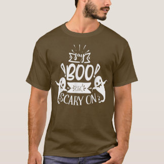 T-shirt Dites Boo et effrayer