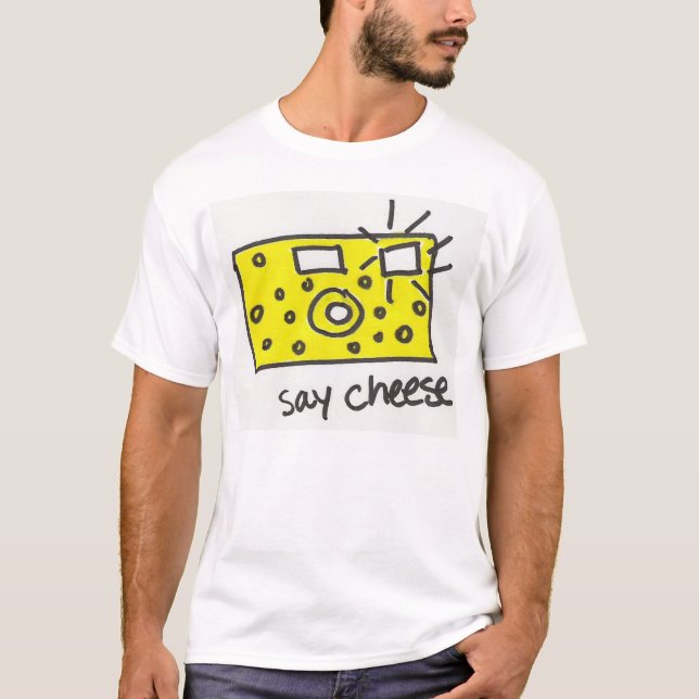 T-shirt Dites le fromage (Devant)