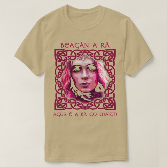 T-shirt Dites-le, mais dites-le bien Gaelic Language Prove (Design devant)